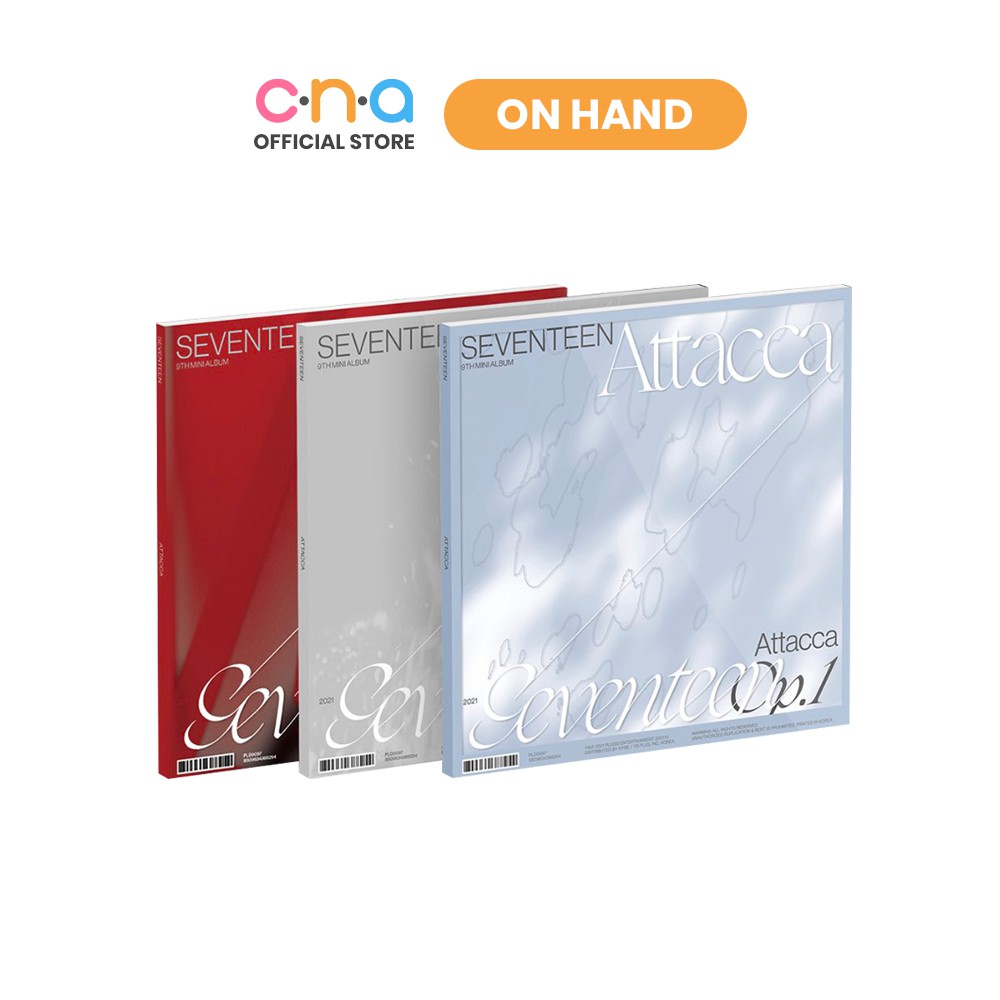 Cna Seventeen Attacca 9th Mini Album Op 1 Op 2 Op 3 Shopee