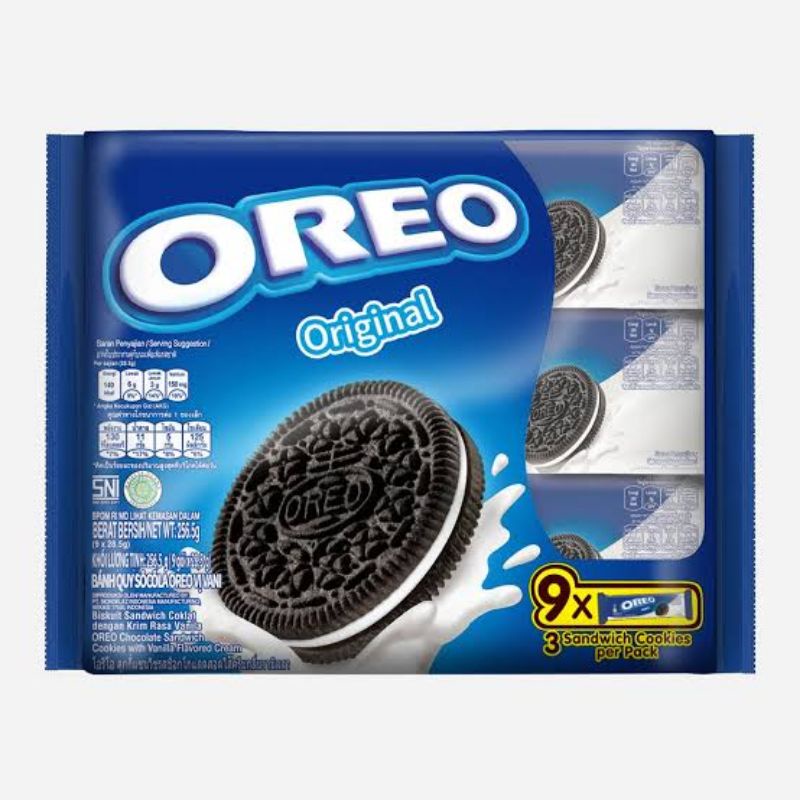 Oreo Original Vanilla Chocolate Sandwich Cookies Shopee Philippines 3154