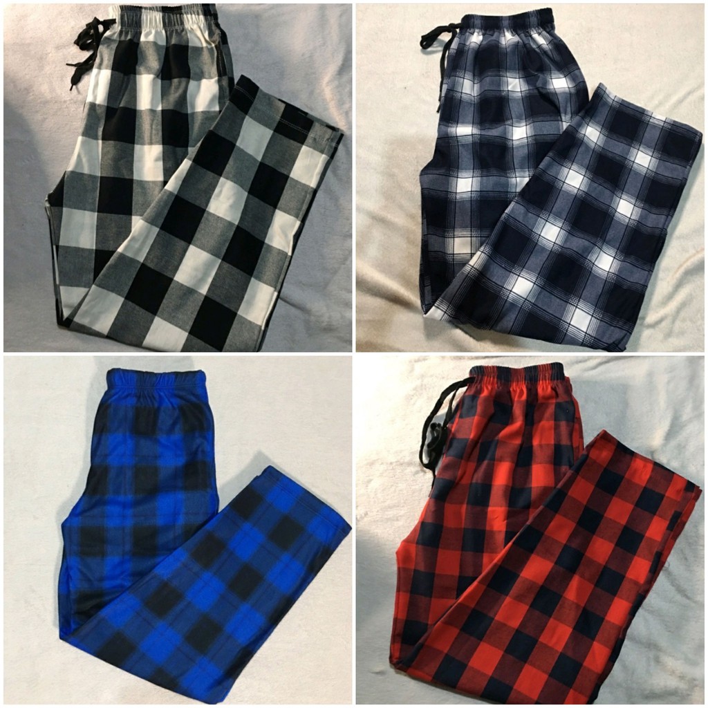 Checkered Franella Pants/Pajama pants checkered | Shopee Philippines