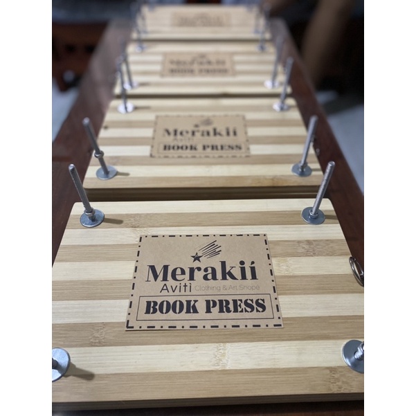 BOOK PRESS NOTEPAD PRESS for binding/notepads Small Medium