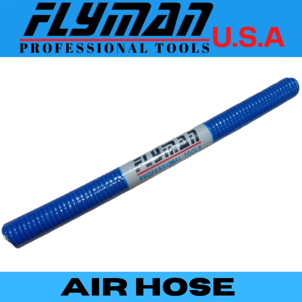 Capulong Flyman Air Hose 10 Meter Pneumatic Hose 300psi Coupling and