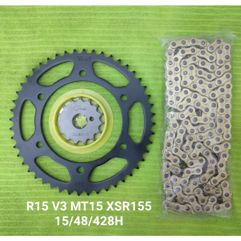 R15 V3 XSR155 MT15 SPROCKET SET | Shopee Philippines