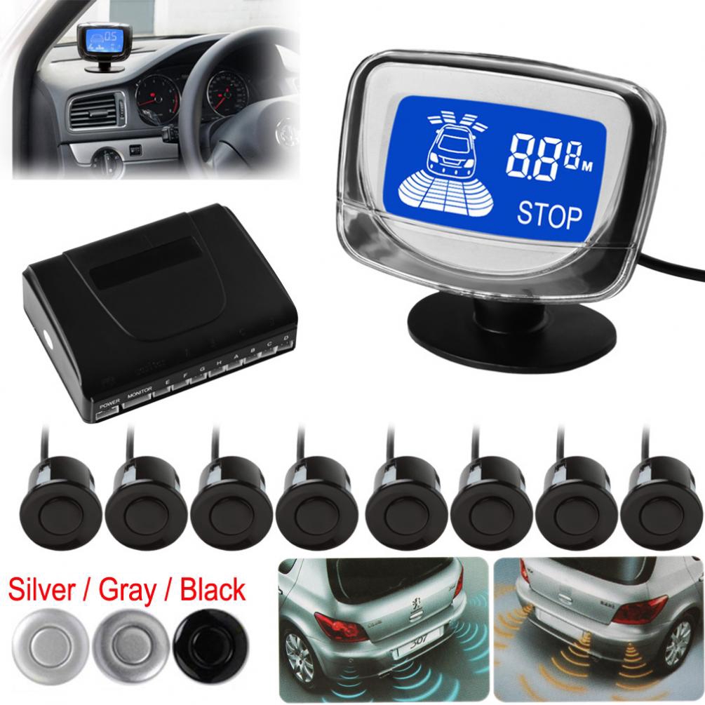 Waterproof 8 Rear and Front View Car Parking Sensors | Shopee Philippines