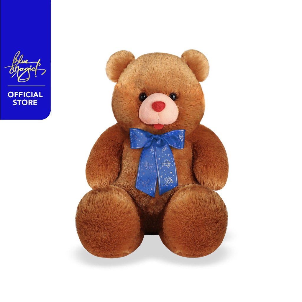 Blue Magic Stringbean, Jr. Medium Moccasin Bear Stuffed Toy | Shopee ...