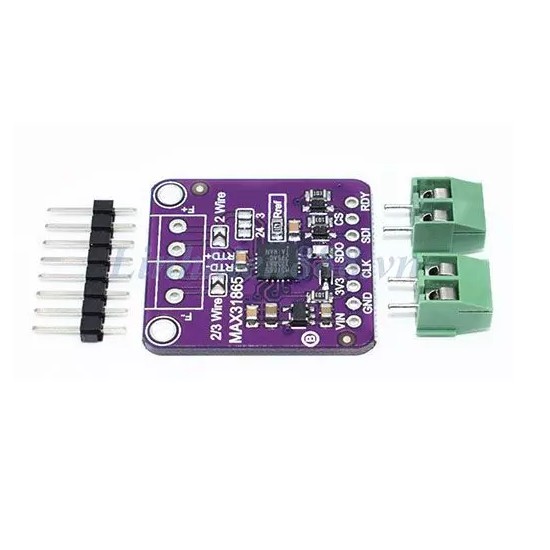 Temperature Measurement Module MAX31865 Input Sensor PT100 and PT1000 ...