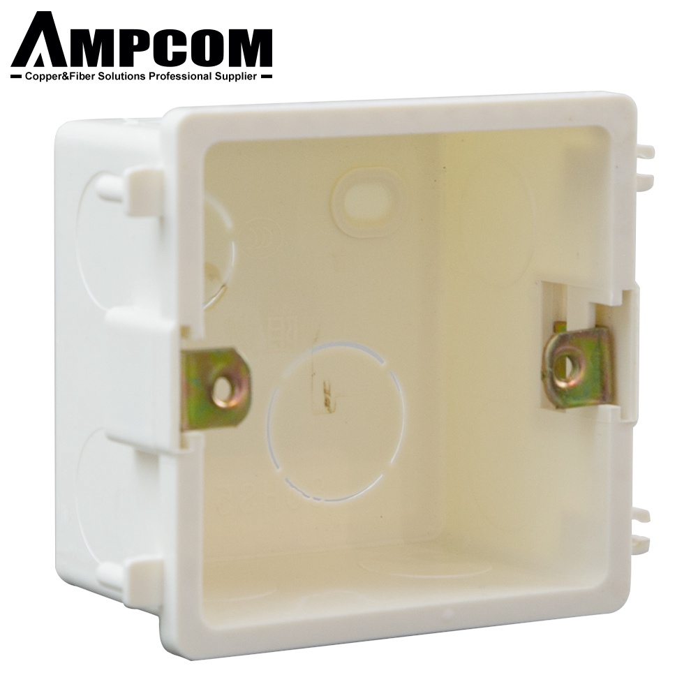 AMPCOM 86-Type PVC Internal Mount Adjustable Junction Box, Hidden ...