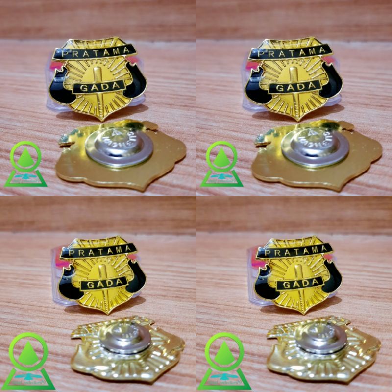 Gada Pratama Pin Magnet Security Guard Pin Security Badge Security ...