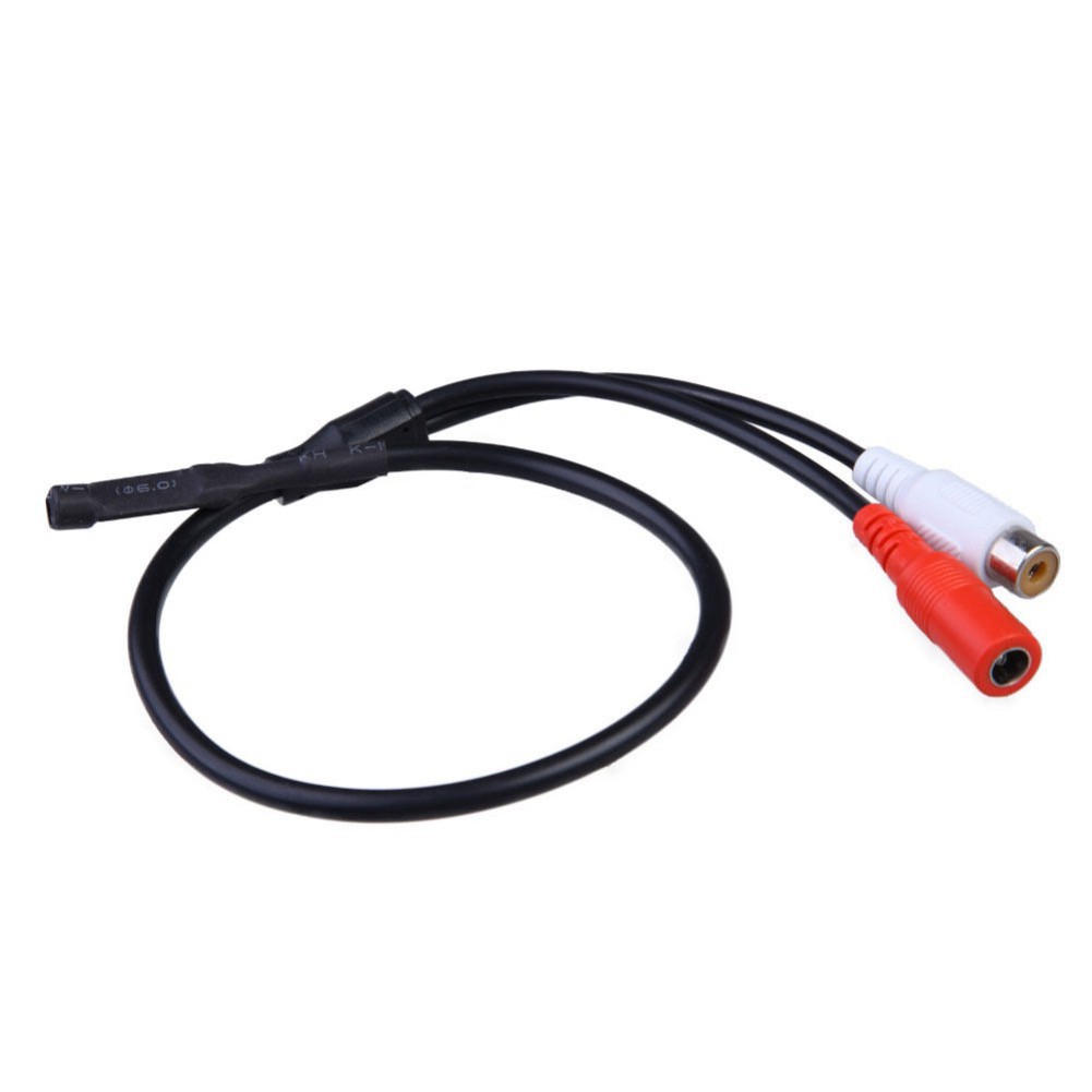 Mini Spy Hidden CCTV Microphone Audio Mic for Surveillance Camera ...