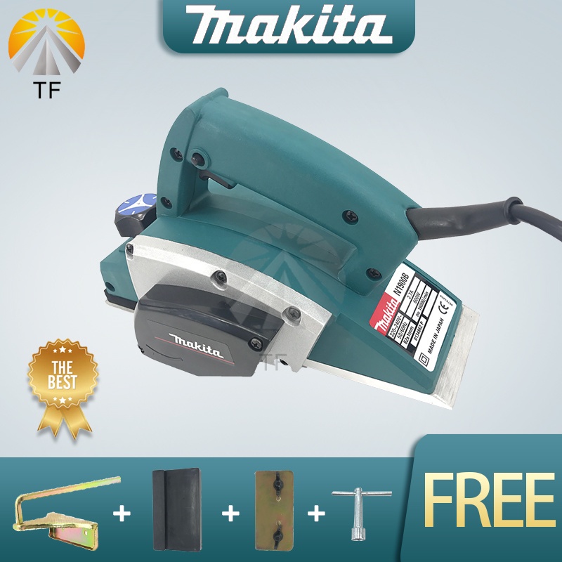 Makita with Adjustable Planing Depth Power plainer Hand Planer Electric ...