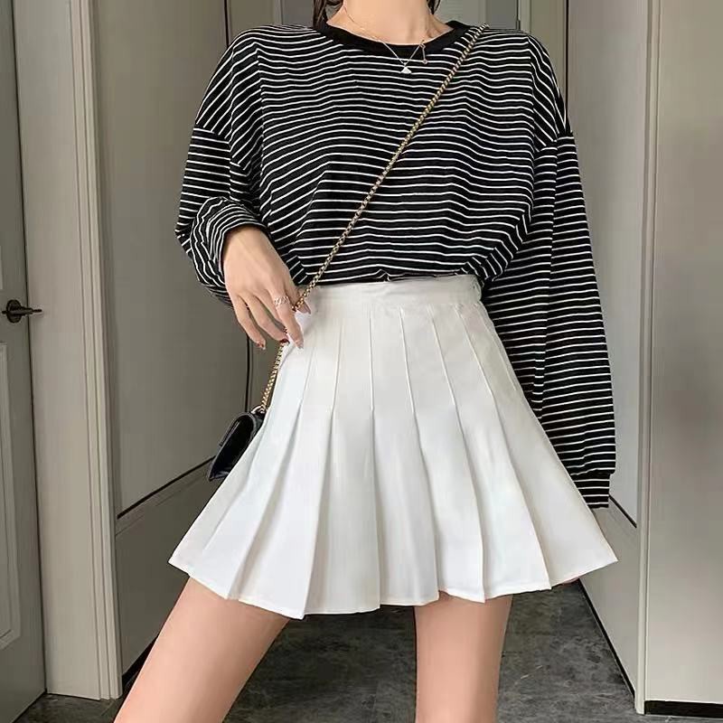 A-line pleated tennis skirt sale