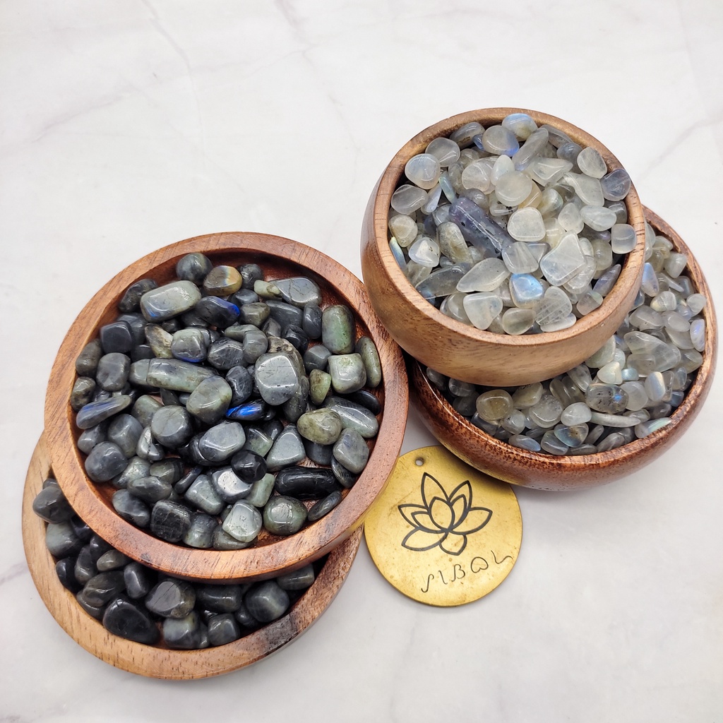 HQ Labradorite 25g (Misfortune Protection) Small Crystal Chips Gravel ...