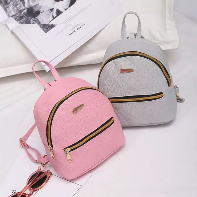 Mini Korean Backpack#0801 | Shopee Philippines