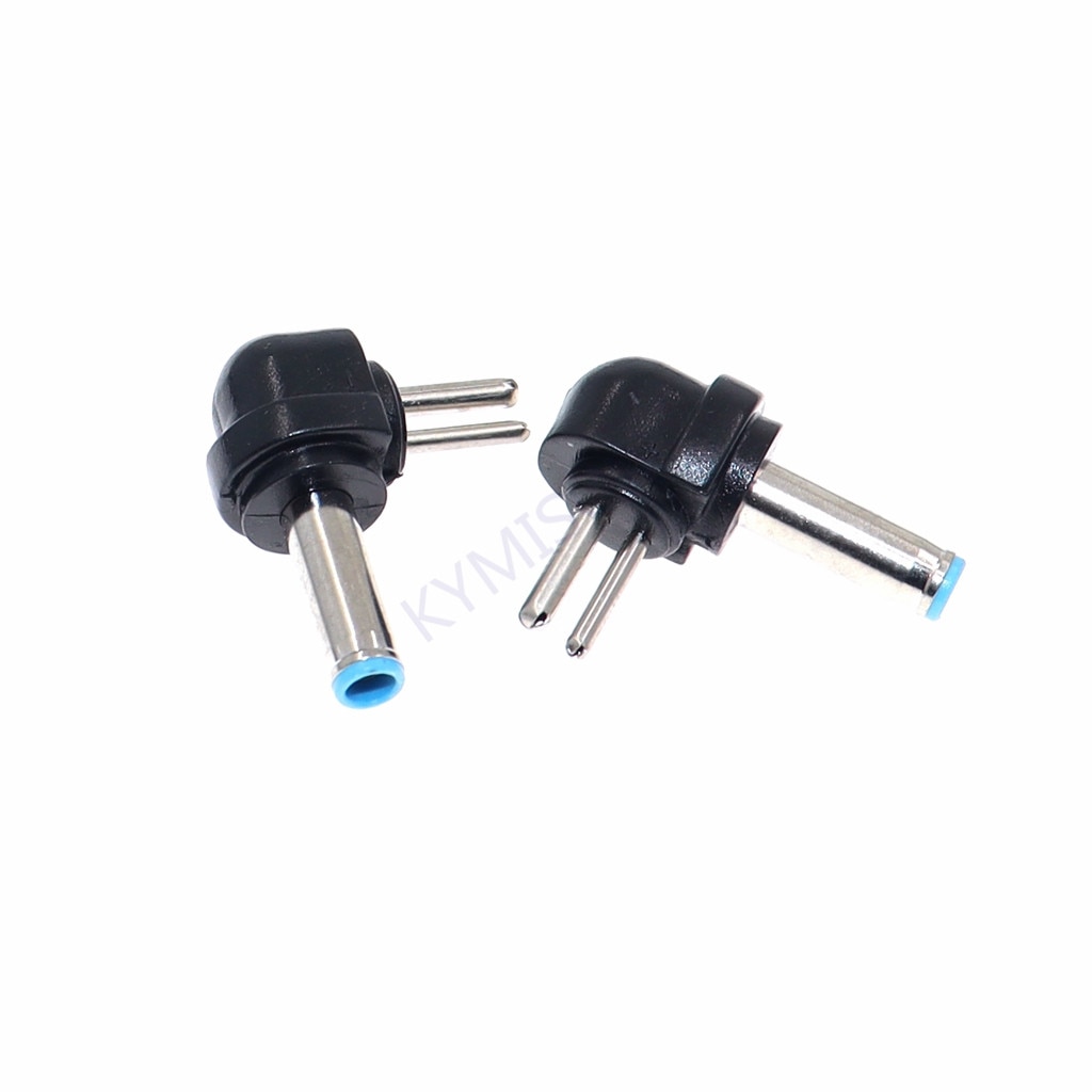 2pcs DC 2pin to 4.5*3.0mm Laptop Power Adapter Charger Connector Tip ...