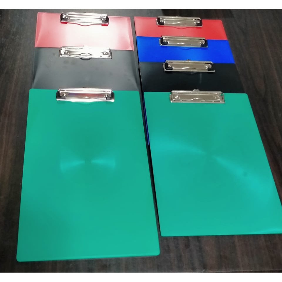 PVC Plastic Clip Board Clip Event Clip Board Hard Clip Board | Shopee ...