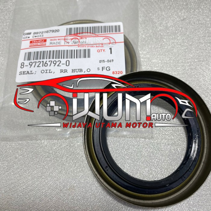 Isuzu TRAGA DMAX DMAX Outer Rear Wheel SEAL OIL SEAL Shopee Philippines