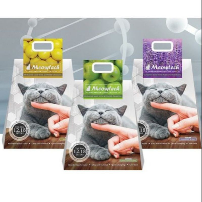 Meowtech store cat litter