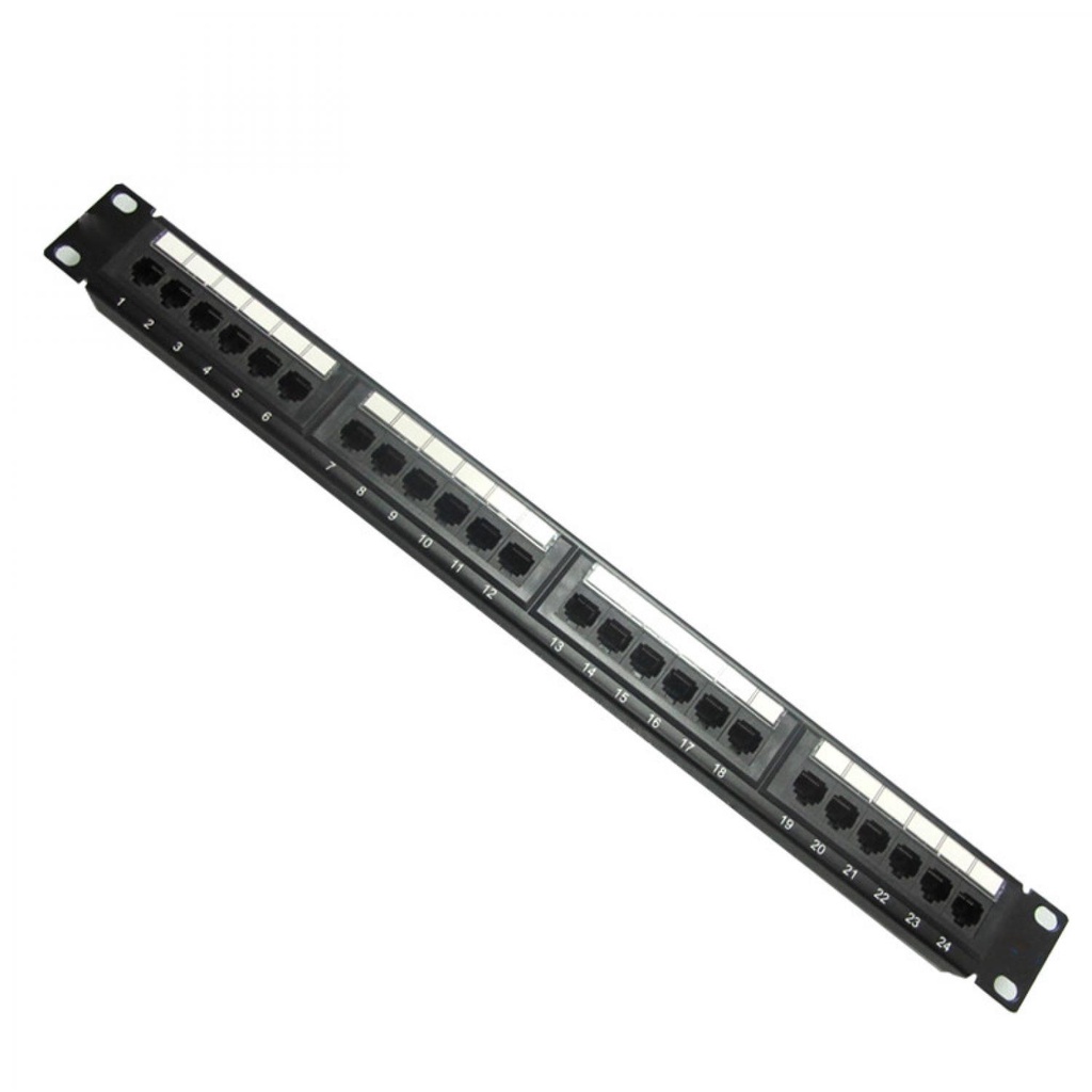 Patch Panel 24 Ports for 1U 19 Inch Server Rack | Shopee Philippines