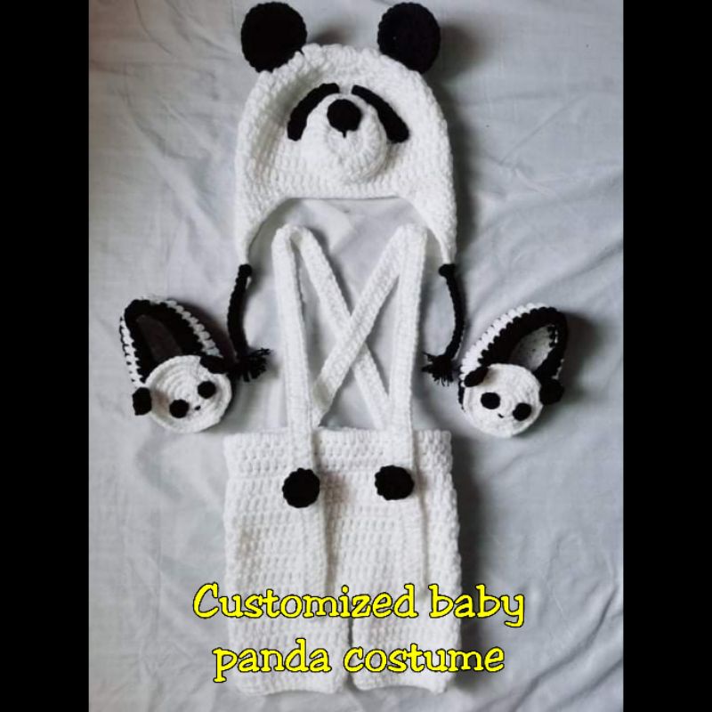 Baby hotsell panda outfit