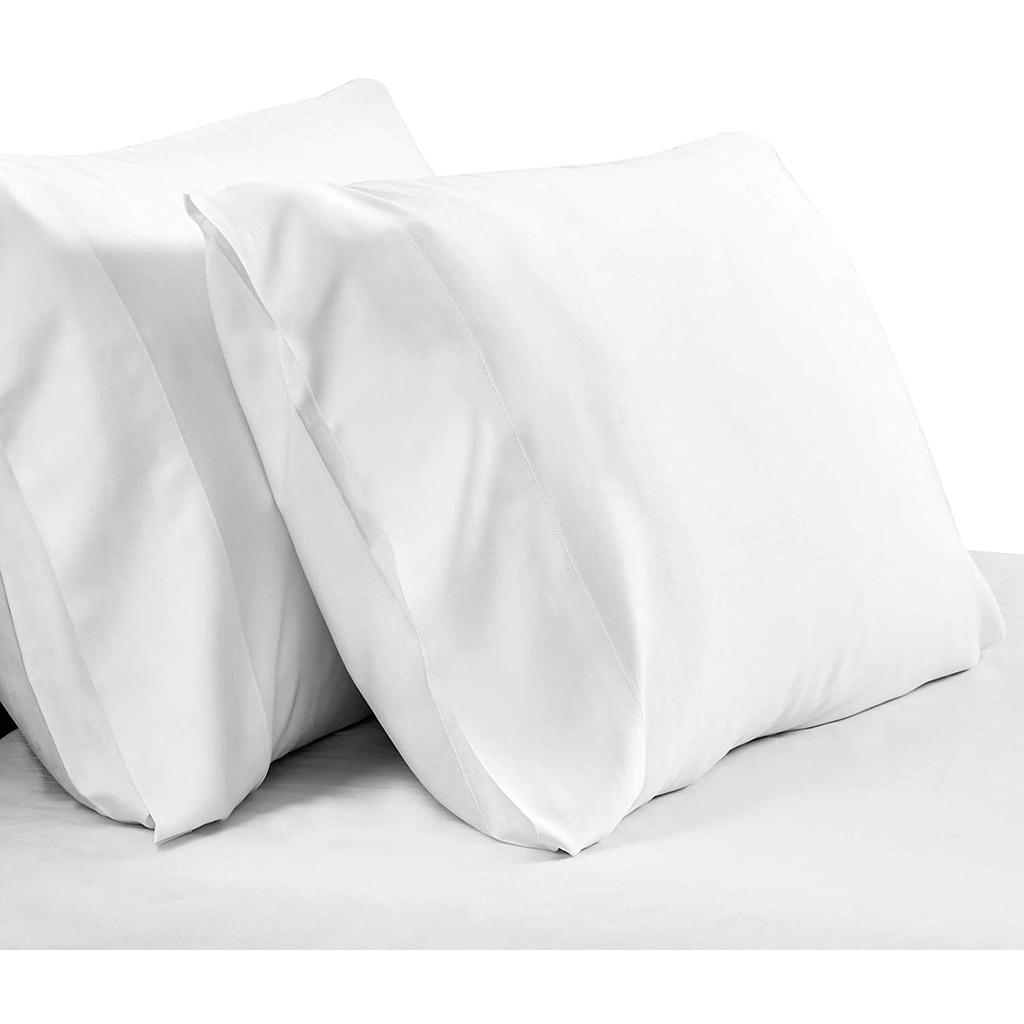 White Plain Cotton Pillow case (50x80cm) Shopee Philippines