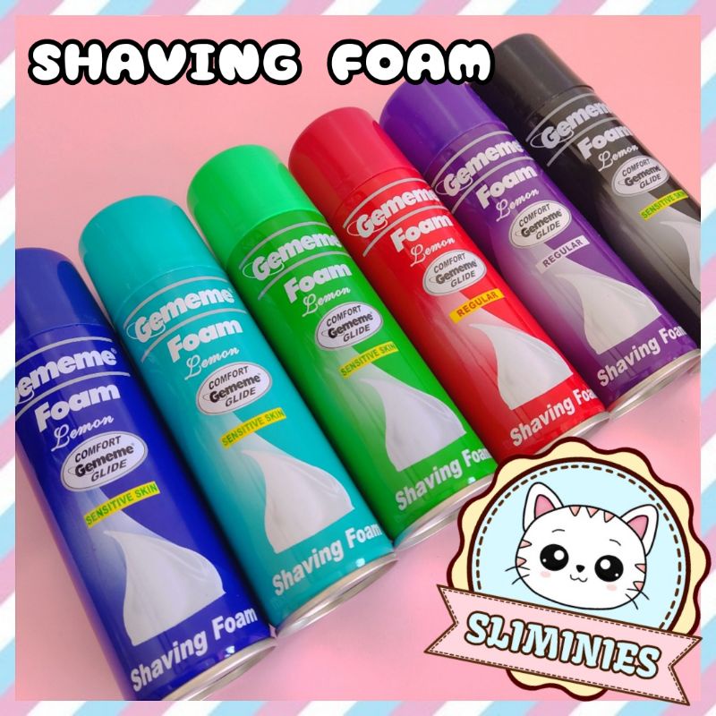SHAVING CREAM FOR FLUFFY SLIME BY SLIMINIES Shopee Philippines