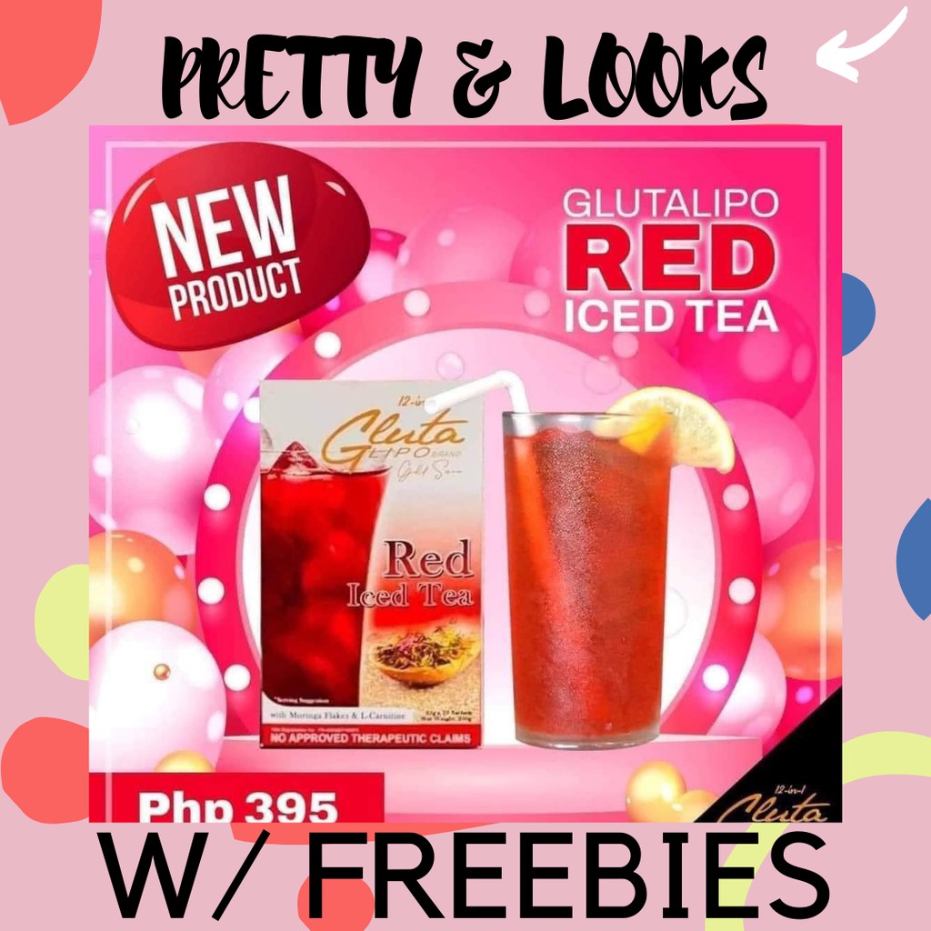 Gluta Lipo Red Iced Tea (ORIGINAL) Shopee Philippines