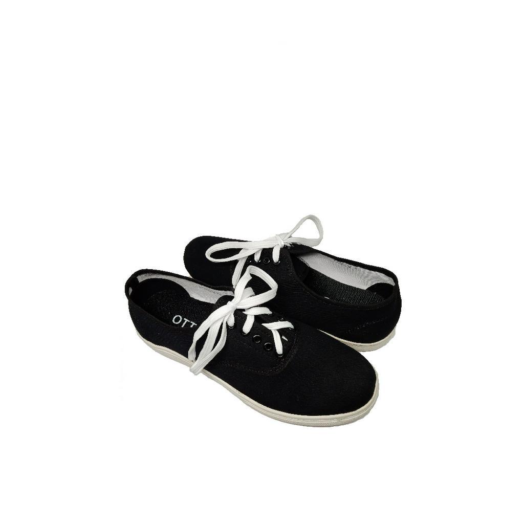 Otto 10500302 Mens Rutherford Lace Up Sneakers in Black and  display picture 3
