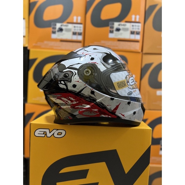 EVO SVX02 JUDGEMENT DAY/MIRAGE/PRIZM SERIES FULL FACE HELMET na