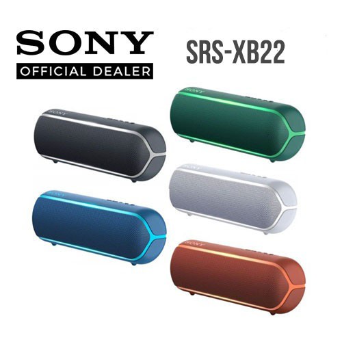 Sony Srs Xb22 Extra Bass Wireless Bluetooth Portable Speaker Shopee Philippines 3622