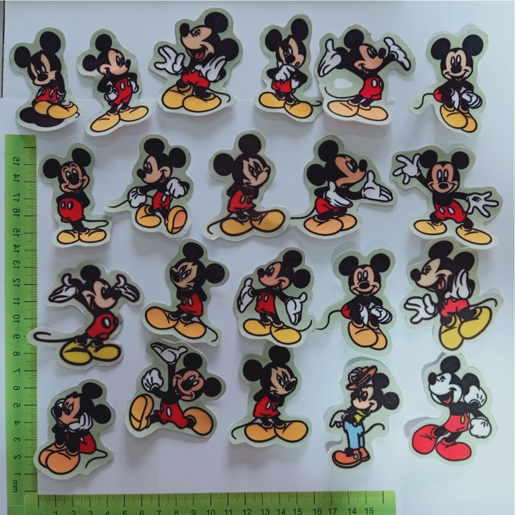 High Quality White Pearl Mickey Patches. Mickey Patch With 