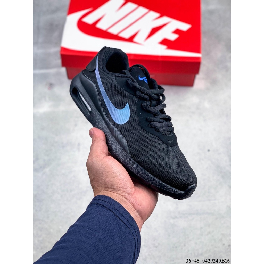 Nike air max hot sale oketo black blue