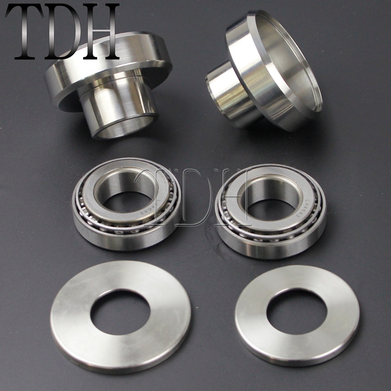 TZ Motorcycle Chrome 3 Degree Raked Neck Cups Cup Set Kit For Harley ...