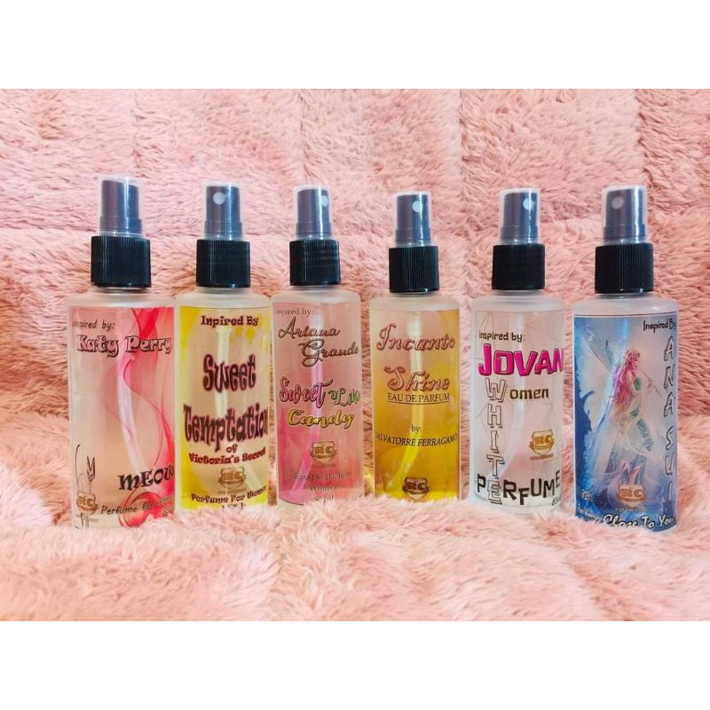 RC PERFUME COLLECTION oil based cod PM YOUR DESIRED SCENT