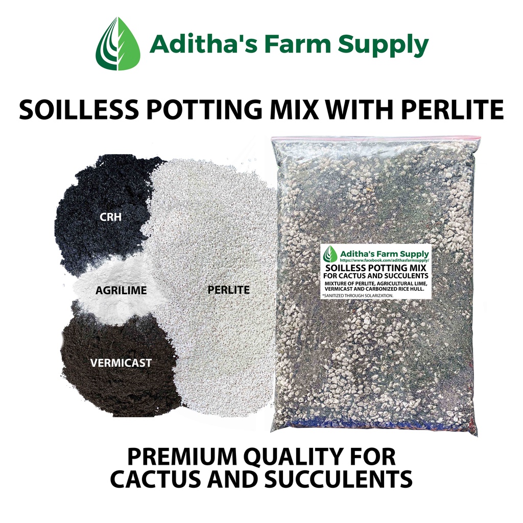 AFS High Quality Soilless Potting Mix with Perlite for Cactus and ...