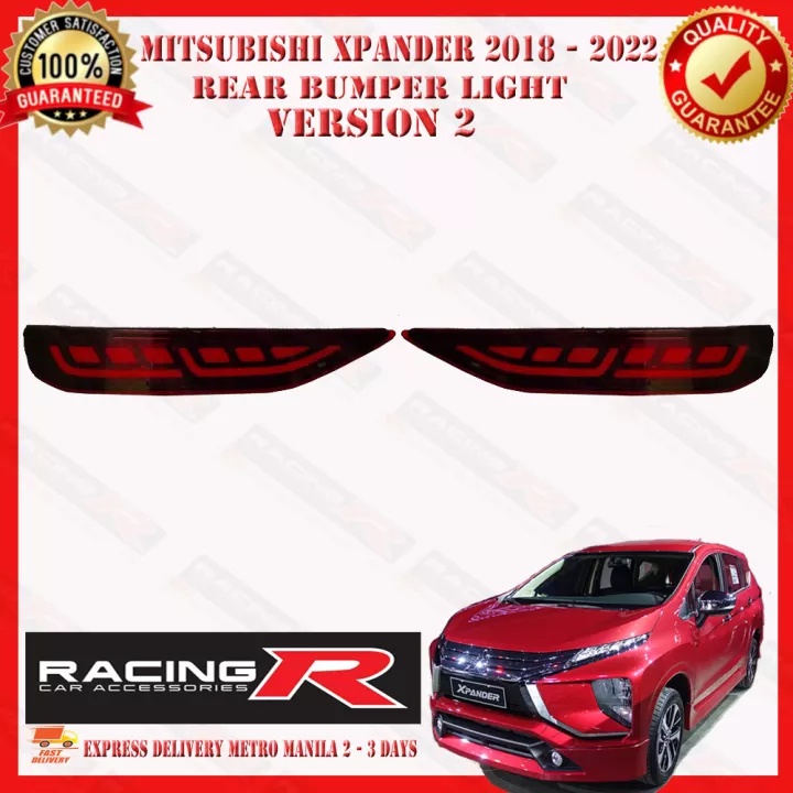 Mitsubishi Xpander 2018 to 2022 OEM Rear Bumper Light V2 2019 2020 2021 ...