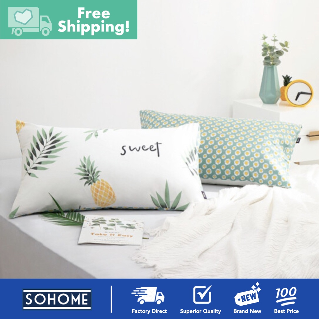 2pcs pillowcase sales