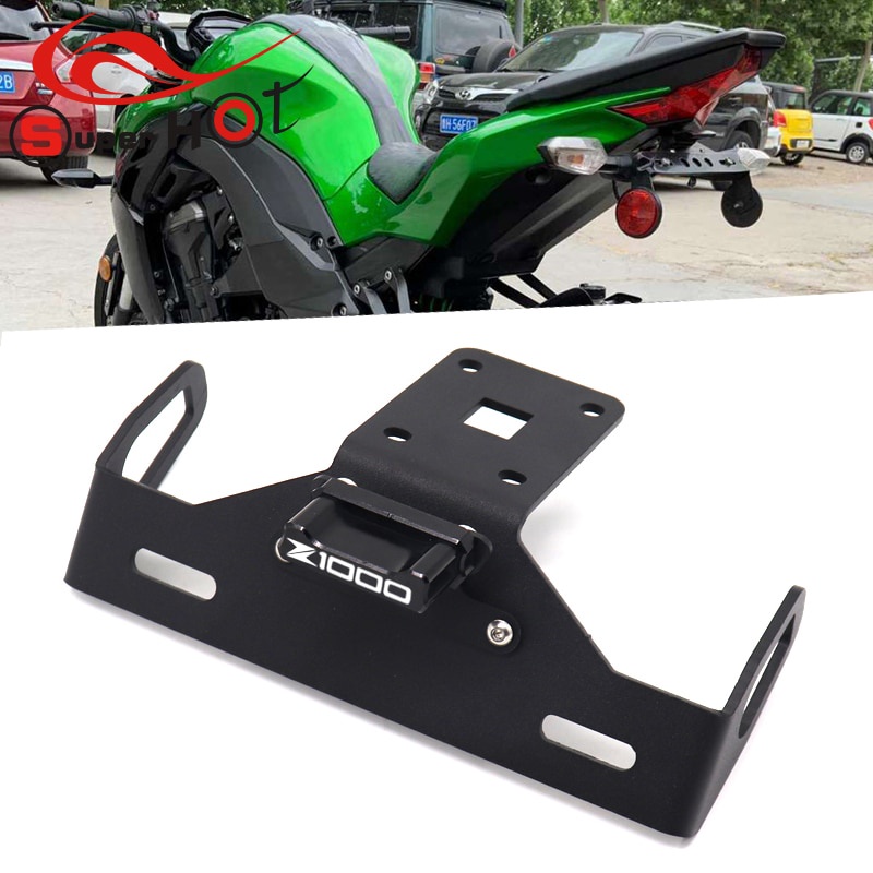 Universal Fender Eliminator Kit With LED License Plate Light – For Most Motorcycles