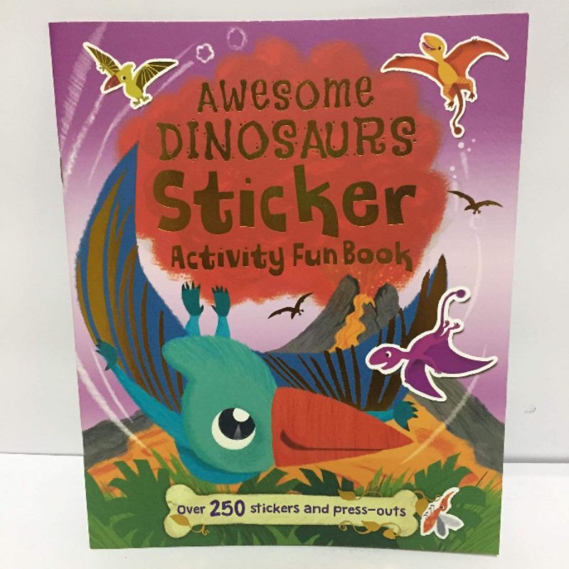 Awesome Dinosaurs Activity Funbook (Brandnew) | Shopee Philippines