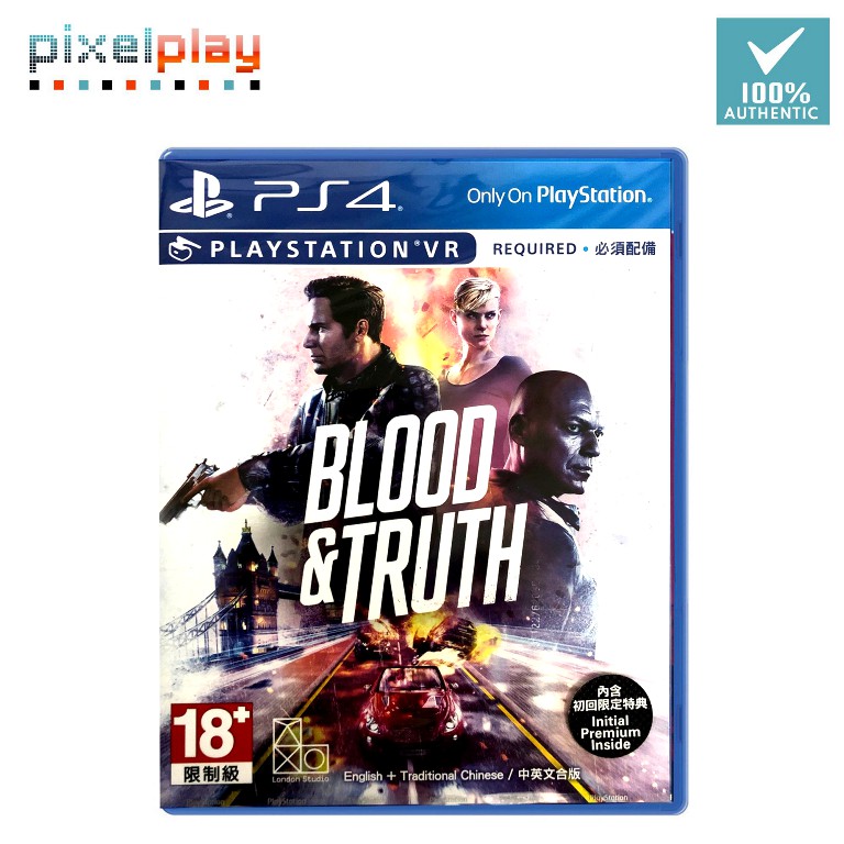 Play Station 4 Blood And Truth Vr All Asian Shopee Philippines