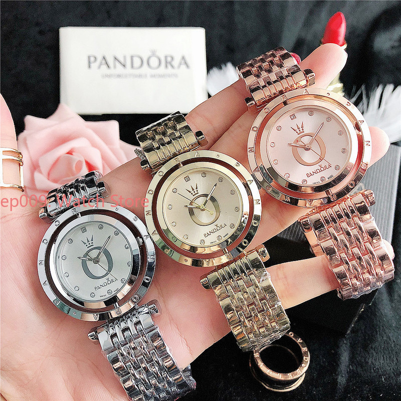 Ready Stock Pandora Watch Ladies Watches Bee Simple Watches Panjia Bracelet Watches Student Quartz Watches PD 6861Z