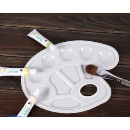Palette Acrylic color mixing tray, Oil paint, Professional powder color ...
