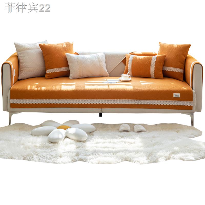 Sofa cushion four seasons universal fabric antislip leather sofa cover