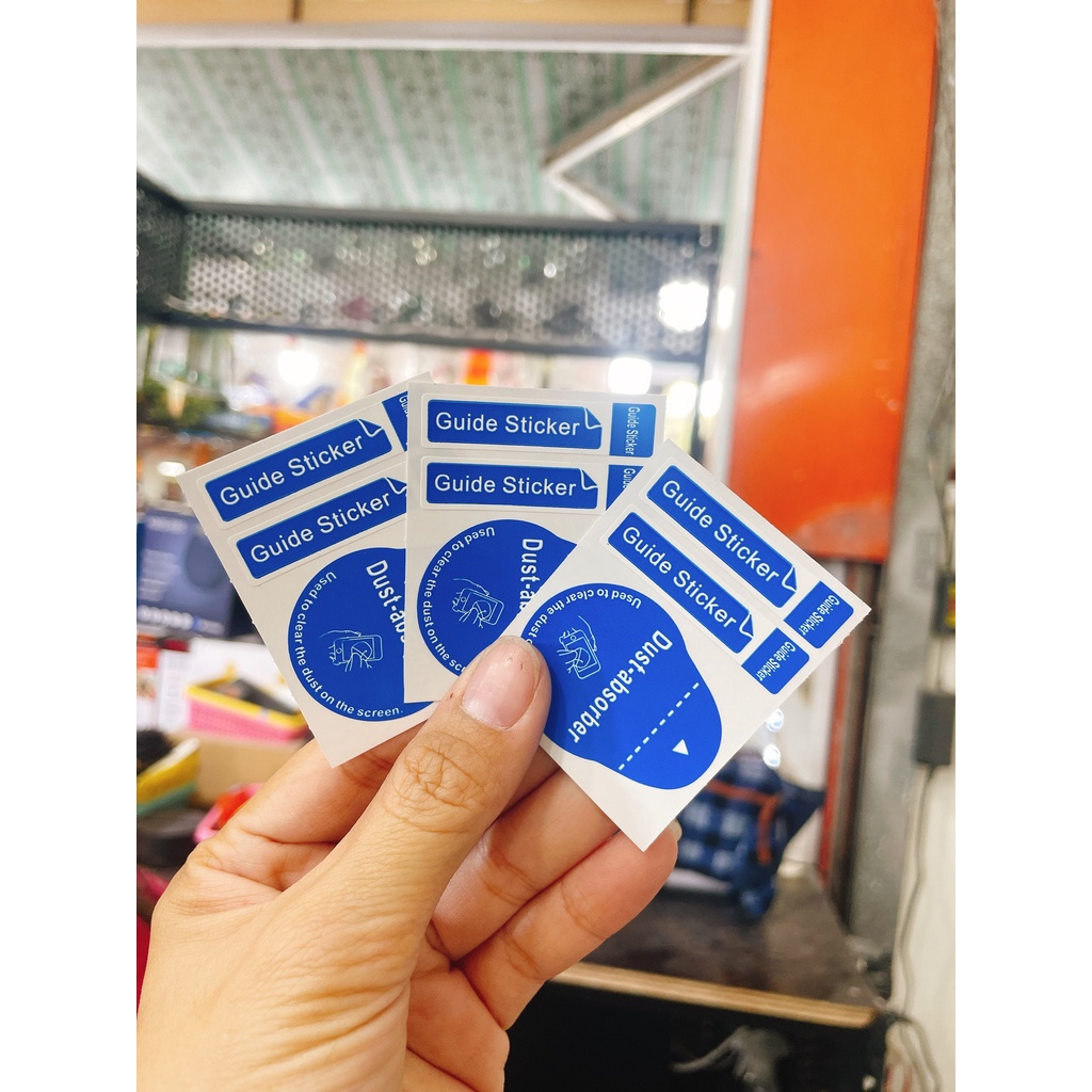 Screen Dust Stickers Phone Dust Stickers When Gluing Tempered Glass (1