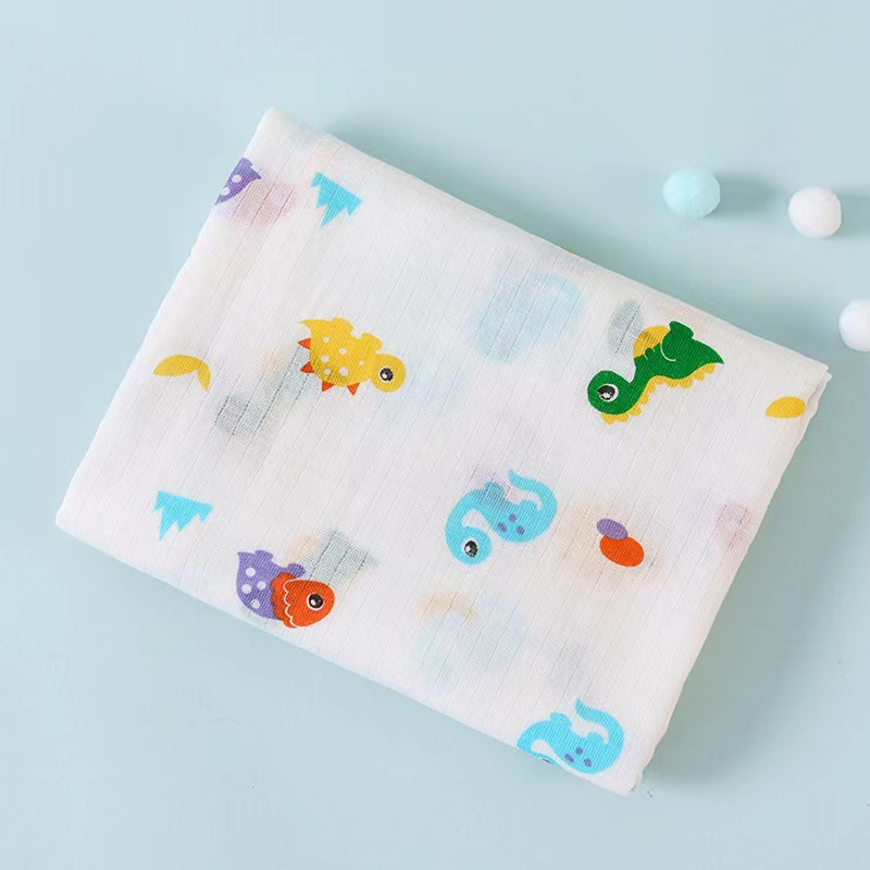 【Fast delivery】Muslin Blanket Baby Swaddle Baby Receiving Blanket New