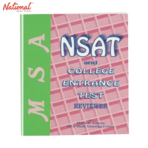 Nsat & Colg Entrance Test National Book Store | Shopee Philippines
