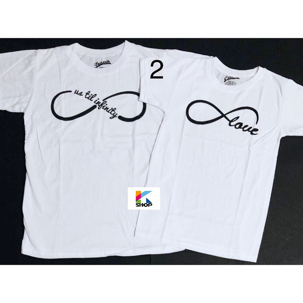 Infinity Couple Shirt for sale | Shopee Philippines