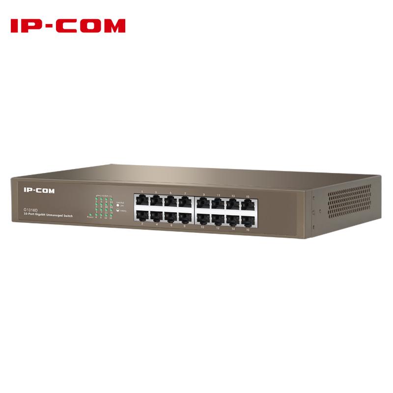 IP-COM G1016D 16-Port Gigabit Unmanaged Switch 10/100/1000Mbps Desktop ...