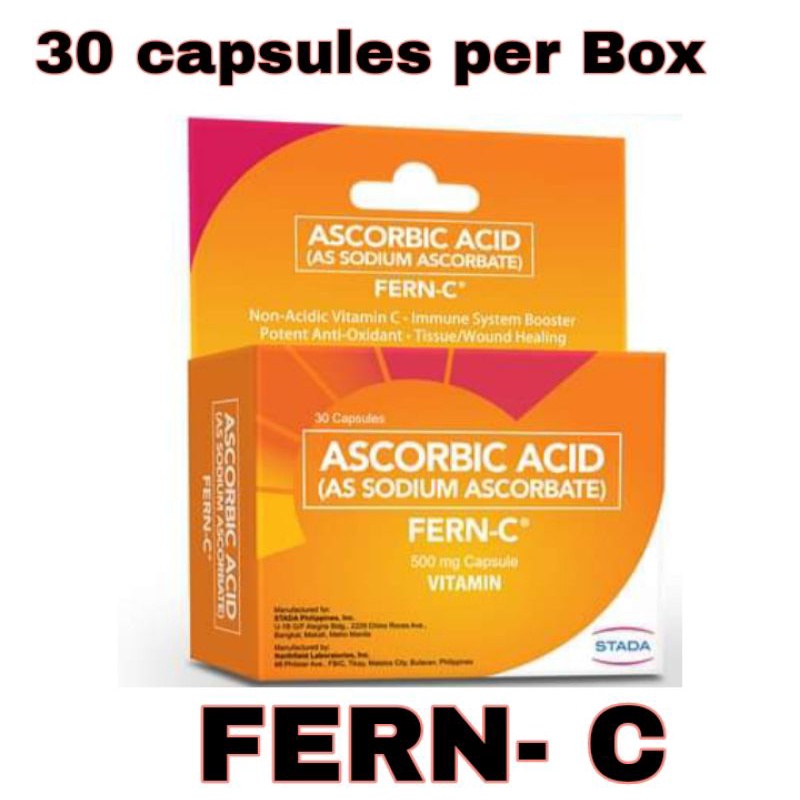 FERN C 30 CAPSULES PER PACK (NON ACIDIC VITAMIN C) Shopee Philippines
