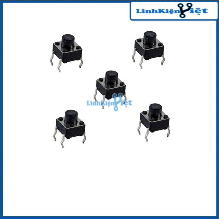 Combo of 10 Compact 6x6x5mm 4-Pin Push Buttons | Shopee Philippines