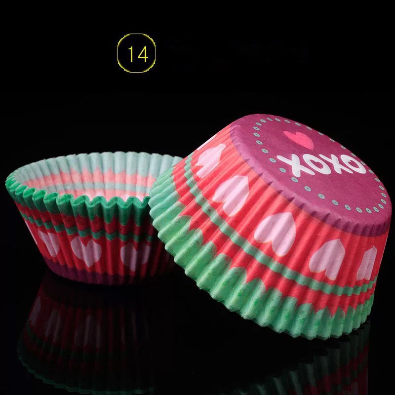 100Pcs 3oz Cake Muffin Cupcake Paper Cups Cake box Cupcake Liner