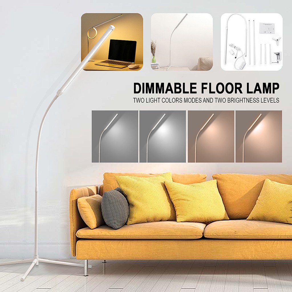 Adjustable Dimmable Floor Lamp Energy Saving Modern Dimmable USB LED